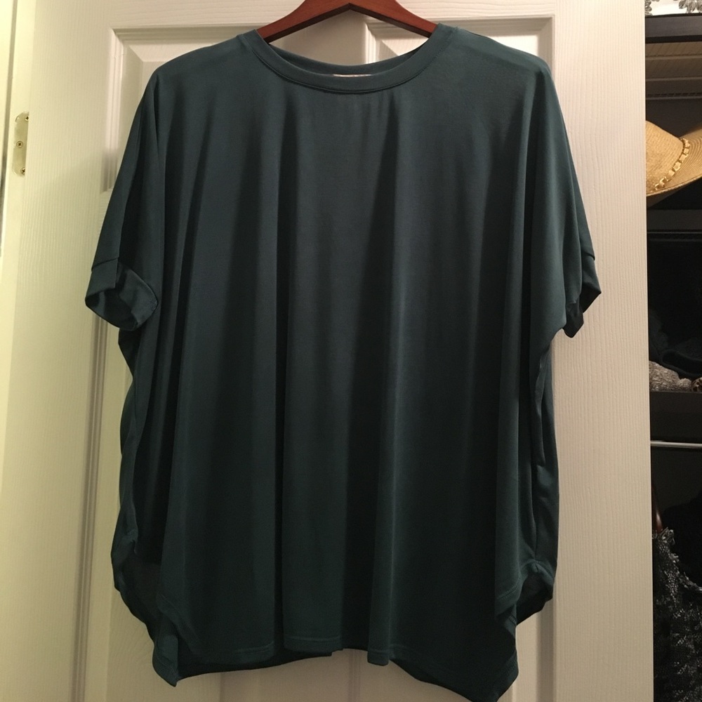 Super Soft Teal Top