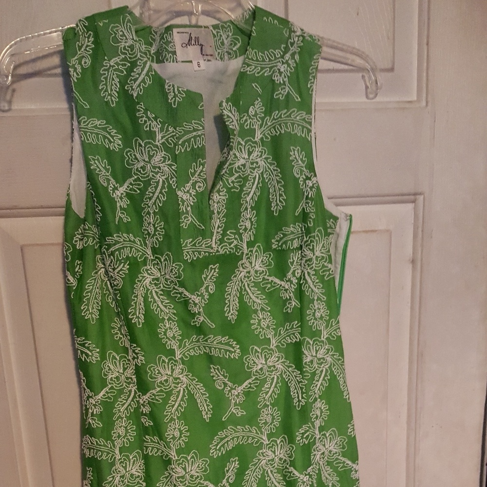 Milly Green Dress