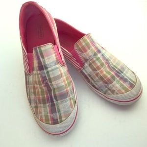 PRICE ⬇️! 👩🏽Designer Canvas Slip-Ons