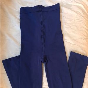 Dark Blue Footless Tights🌺 Size S