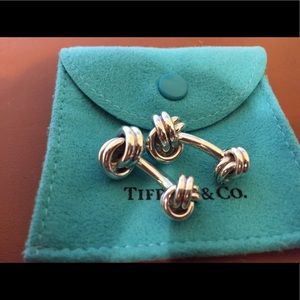Tiffany cufflinks with box brand new