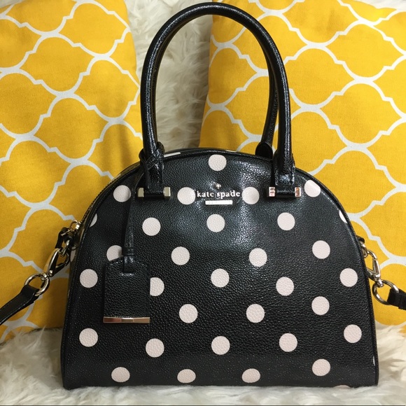 kate spade Handbags - 🌸OFFERS?🌸Kate Spade All Leather PolkaDot Satchel