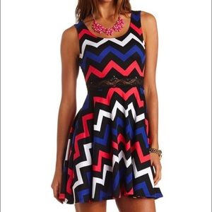 striped colorful dress