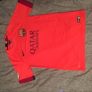 Nike FC Barcelona away 14/15 (Neon Orange) Dri-Fit