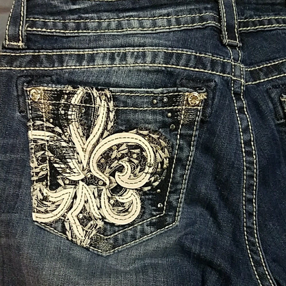 Miss Me boot cut jeans size 30