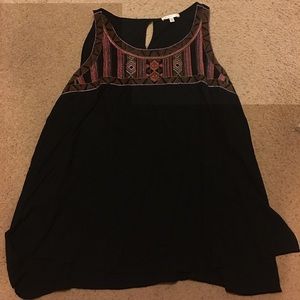 Tank blouse top
