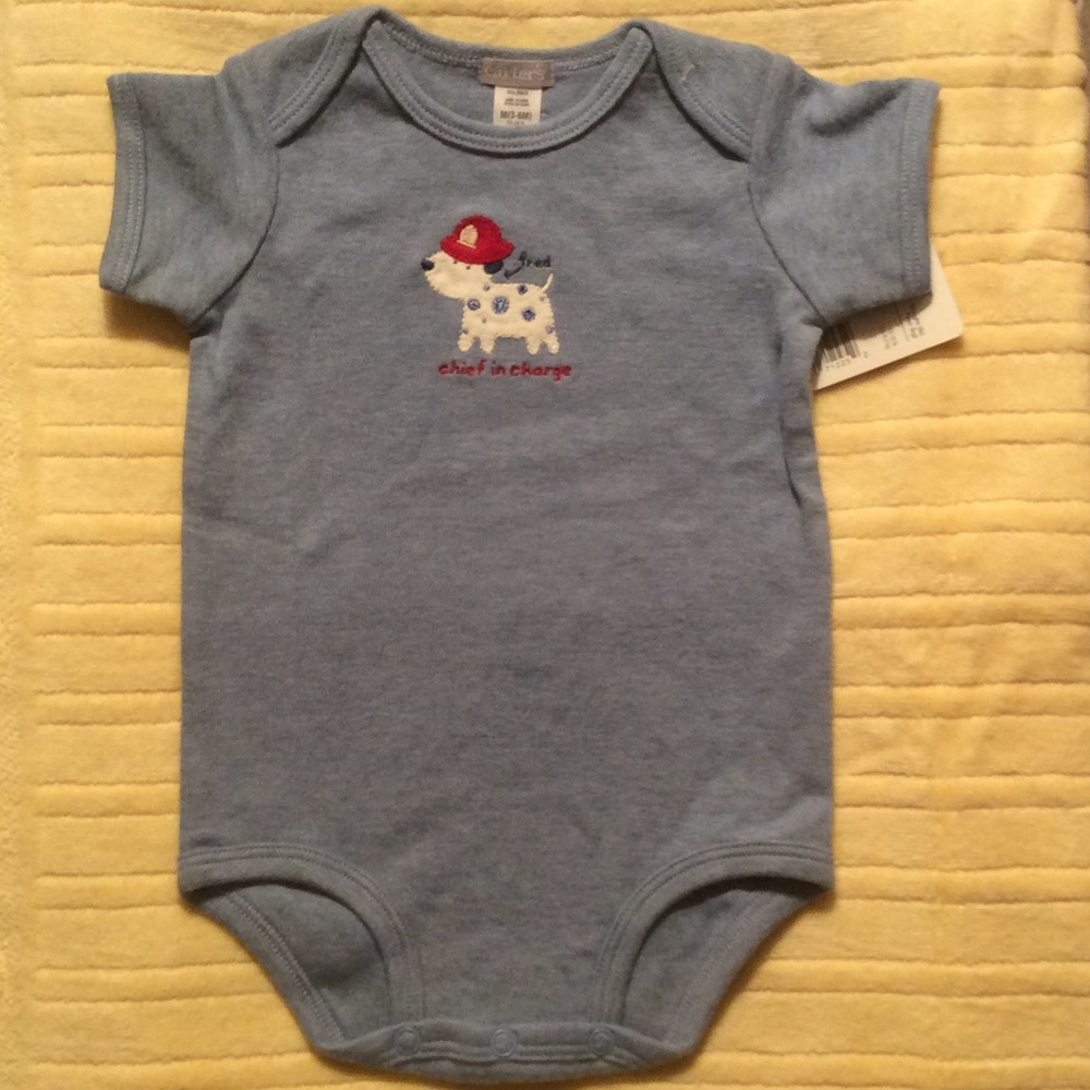NWT - Infant "Fire Chief" Onesie by Carter's