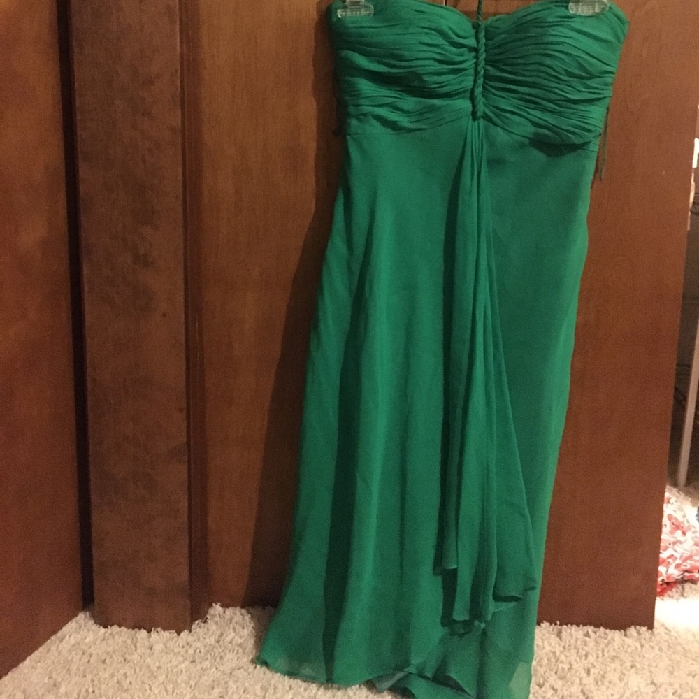 Green homecoming dress