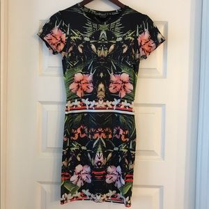 TOPSHOP Fitted Bodycon Dress