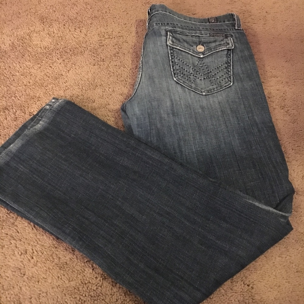 7 for All Mankind boot cut jeans