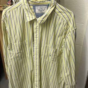 Yellow dress shirt men