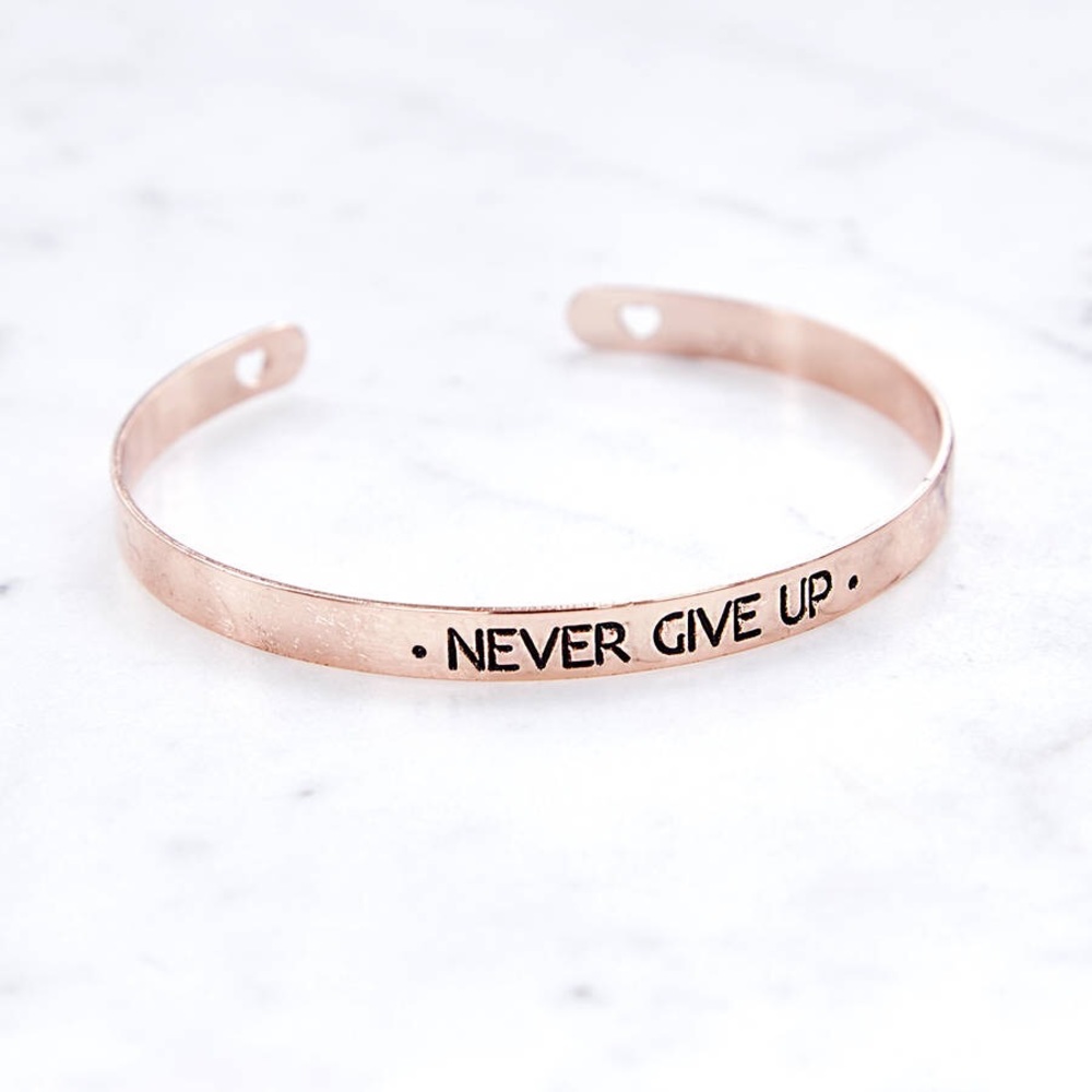 🔥SURVIVOR🔥ROSE GOLD ADJUSTABLE BANGLE