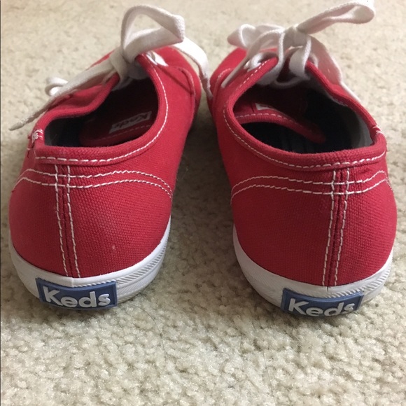 Basically brand new red keds! - Picture 2 of 4