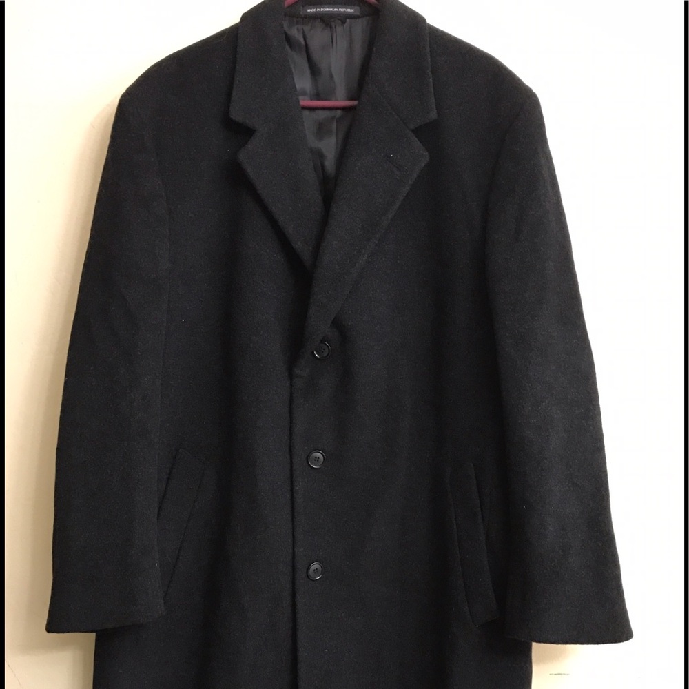 Black Nautica long coat.