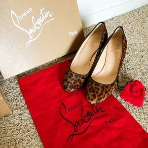 Christian Louboutin Pony Hair Heels
