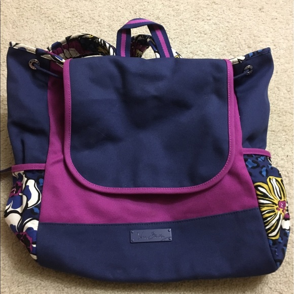 Large Vera Bradley back pack! - Picture 1 of 4