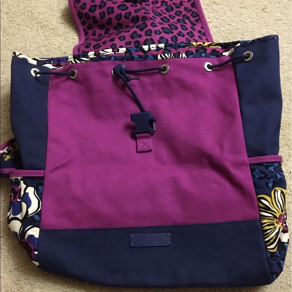 Large Vera Bradley back pack! - Picture 2 of 4