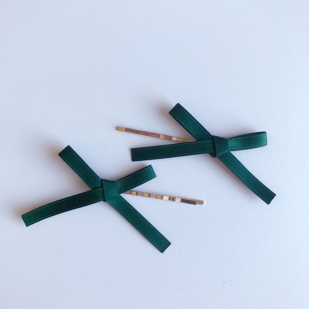 Ribbon hair clip