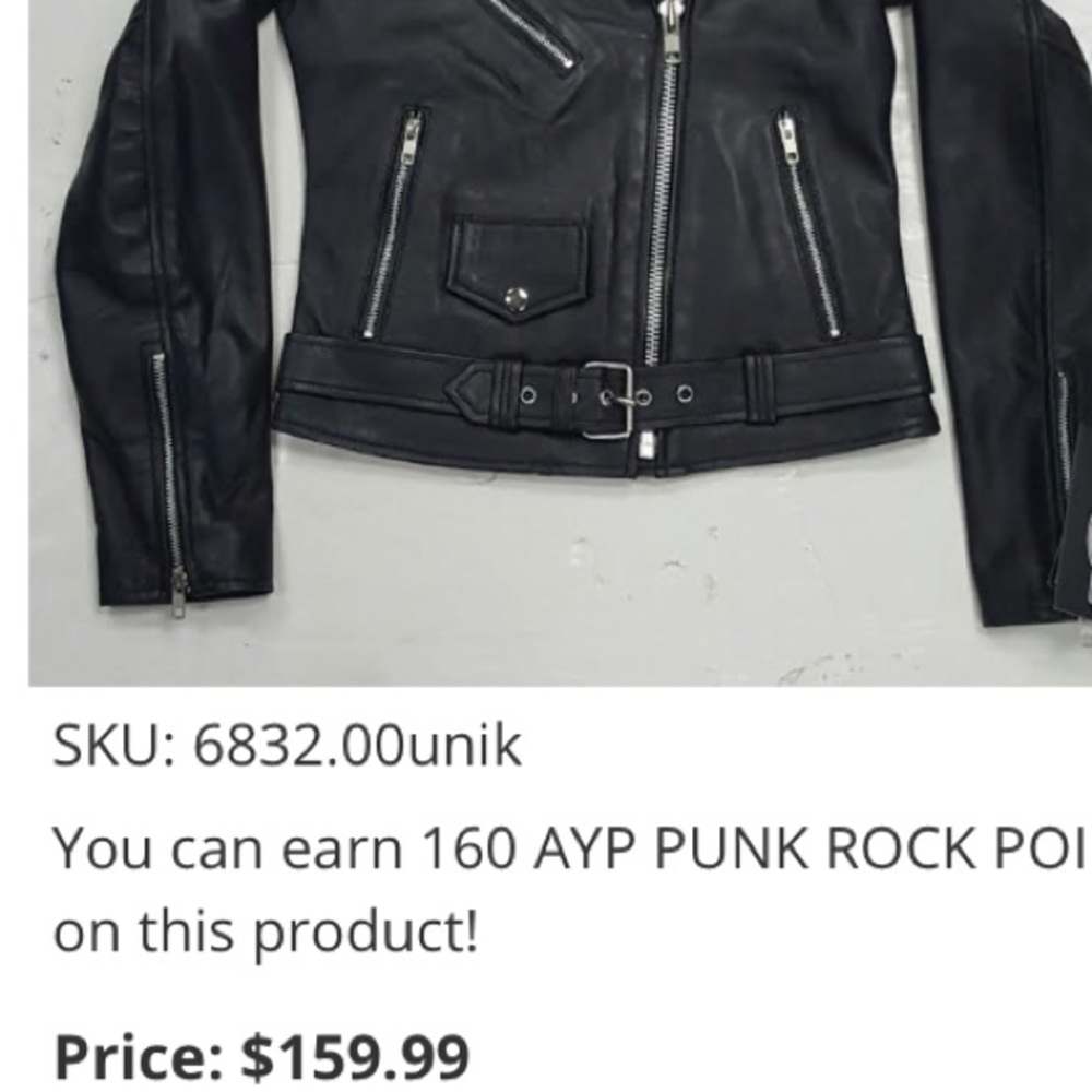 Leather Moto Jacket