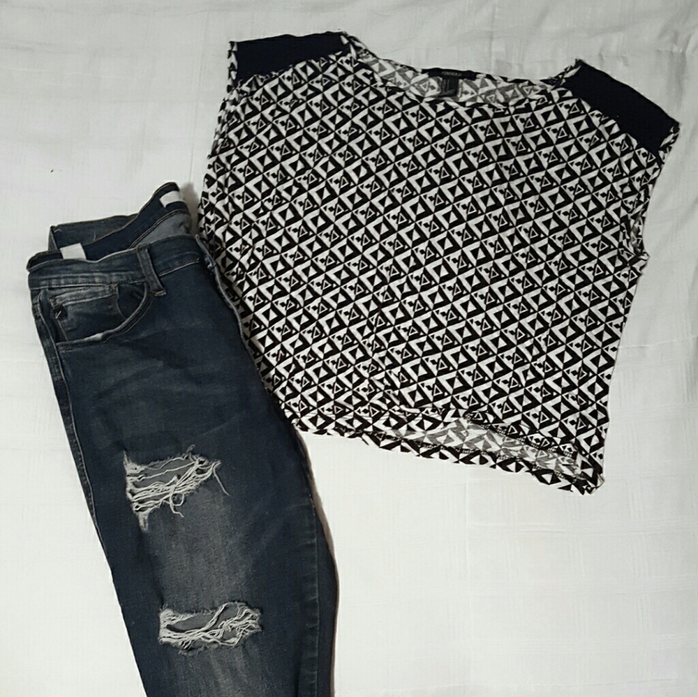 Patterned Tee
