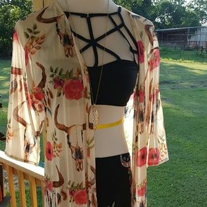 Long bull skull kimono 🐂 s-l available