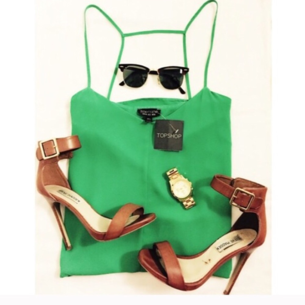 Top Shelf emerald green dress, new with tags.