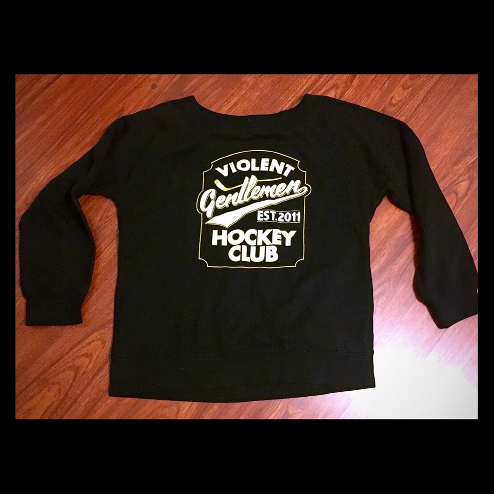 Violent Gentlemen Scoopneck Sweatshirt XL