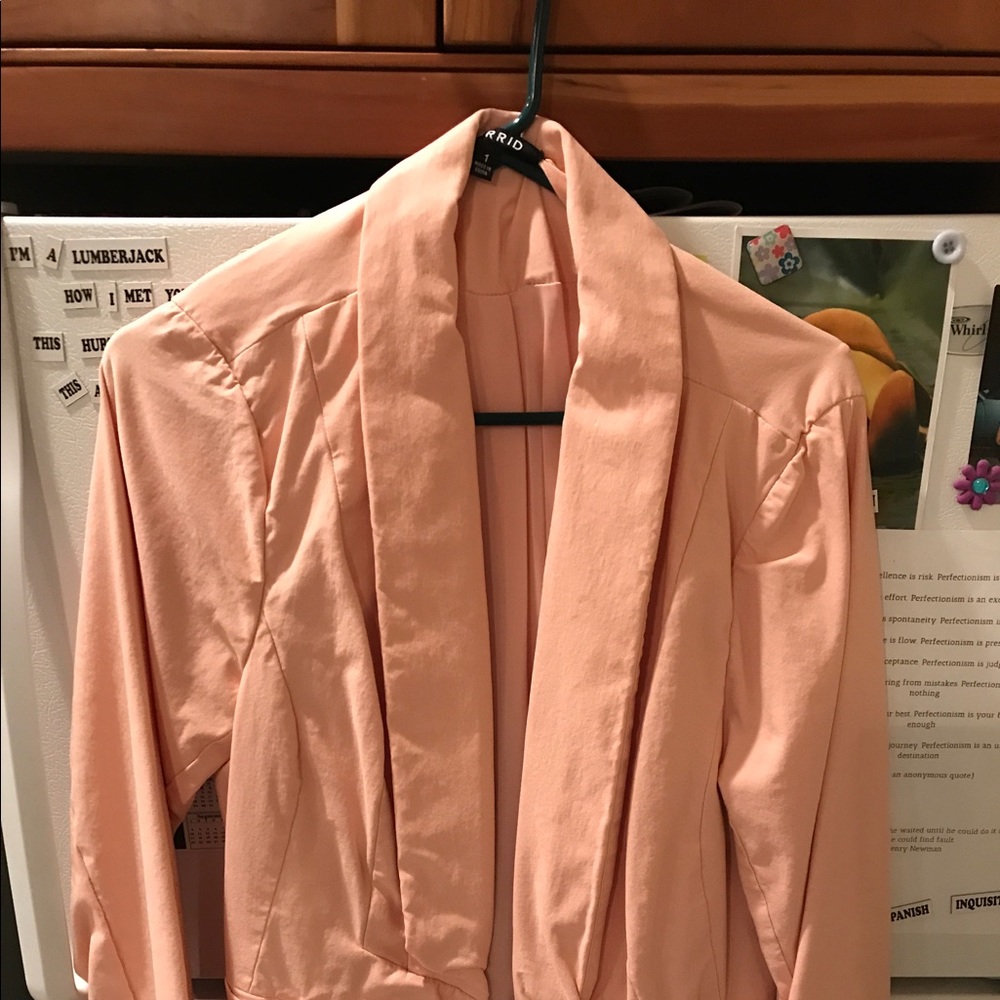Torrid Pink Blazer