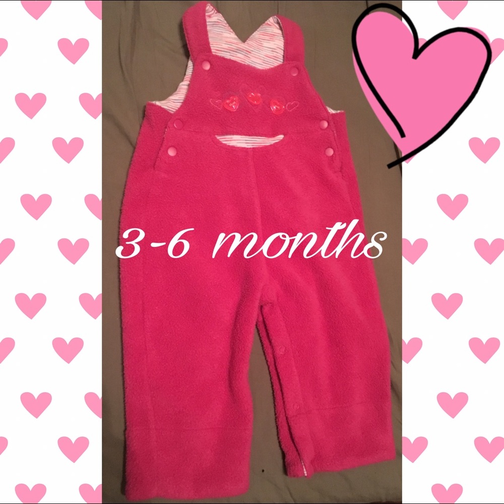 Comfy pink overalls 🎀