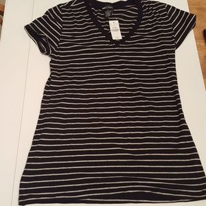Wet Seal new black and gray t shirt XL