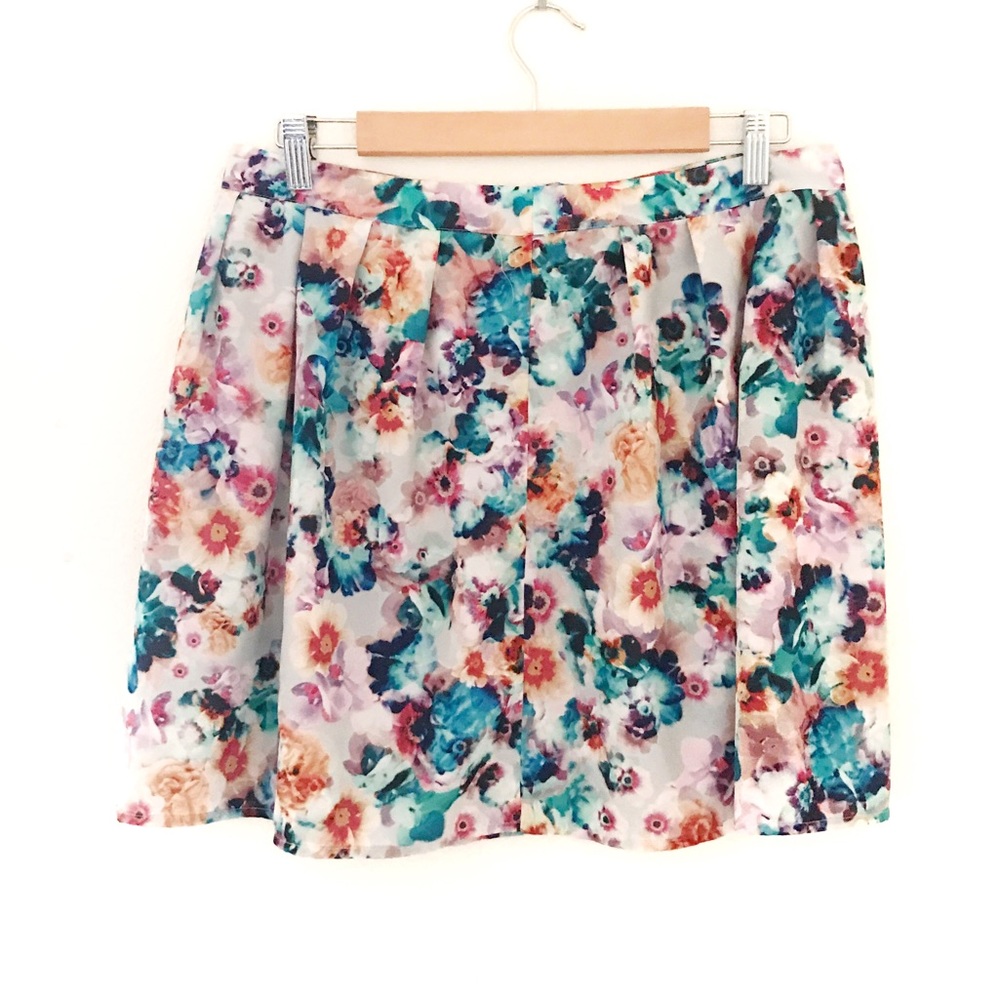 Floral skirt