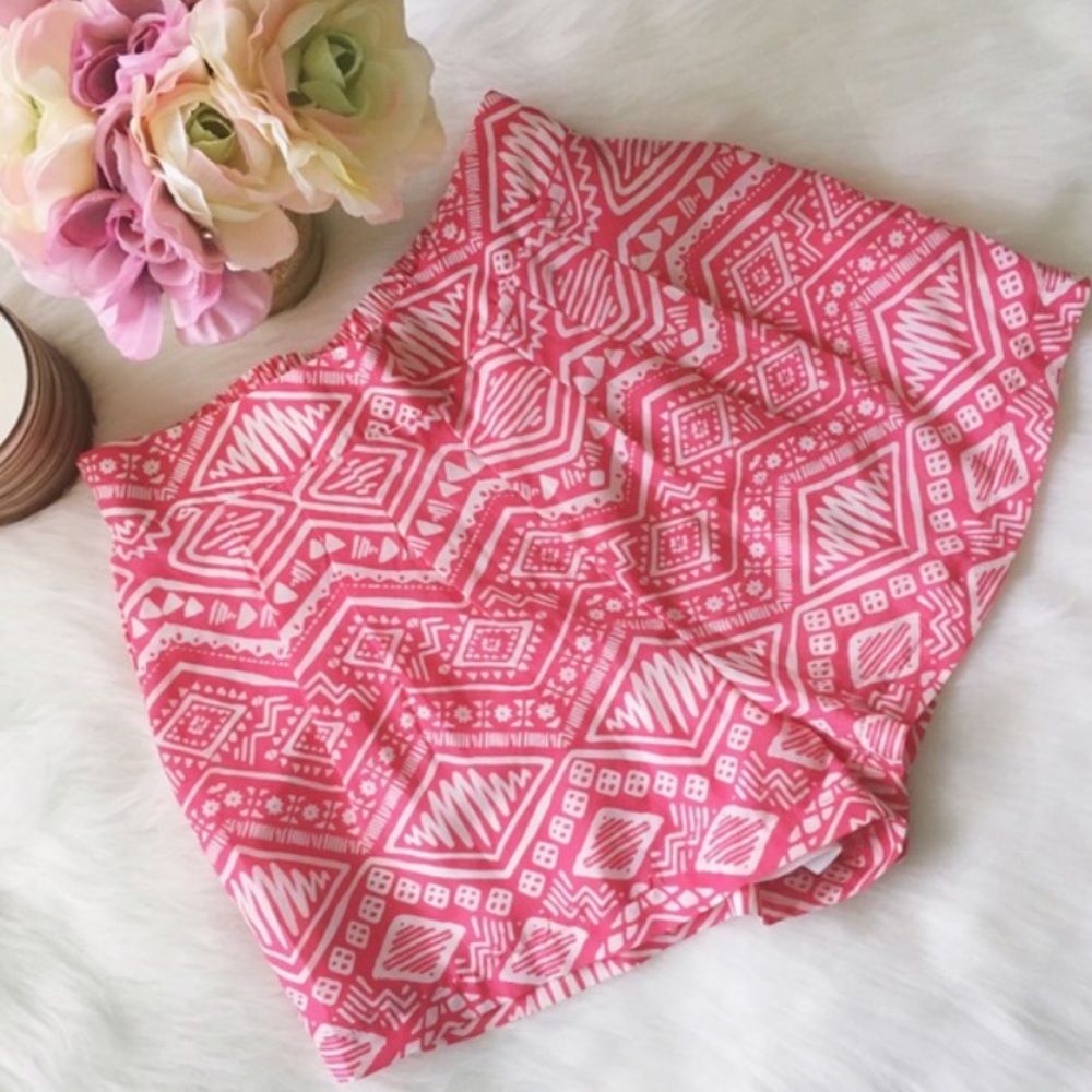 Francesca's 🌸 Silky Nautical Pattern Shorts SZ S
