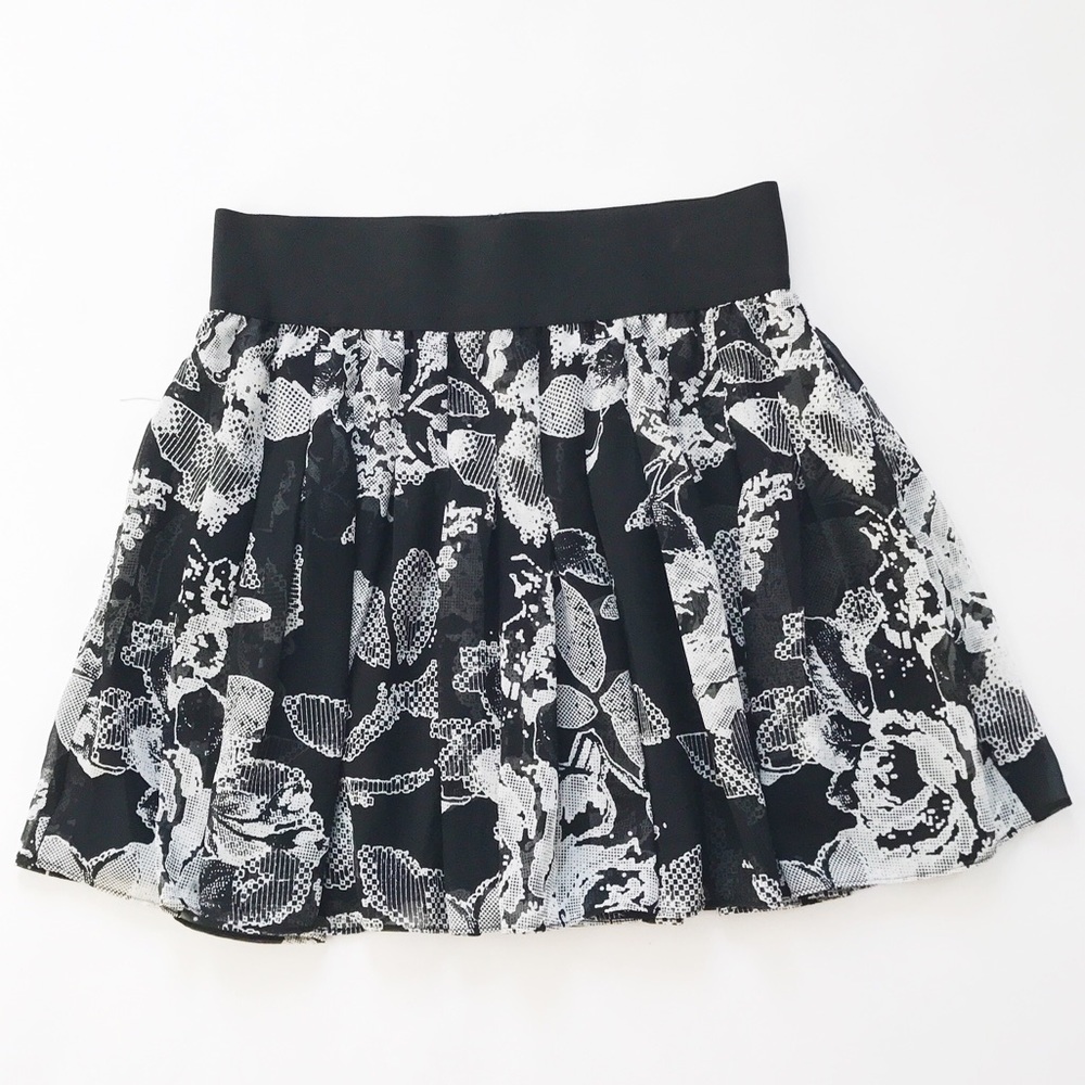 Express chiffon skirt