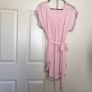 Pink & Rhinestone Dress
