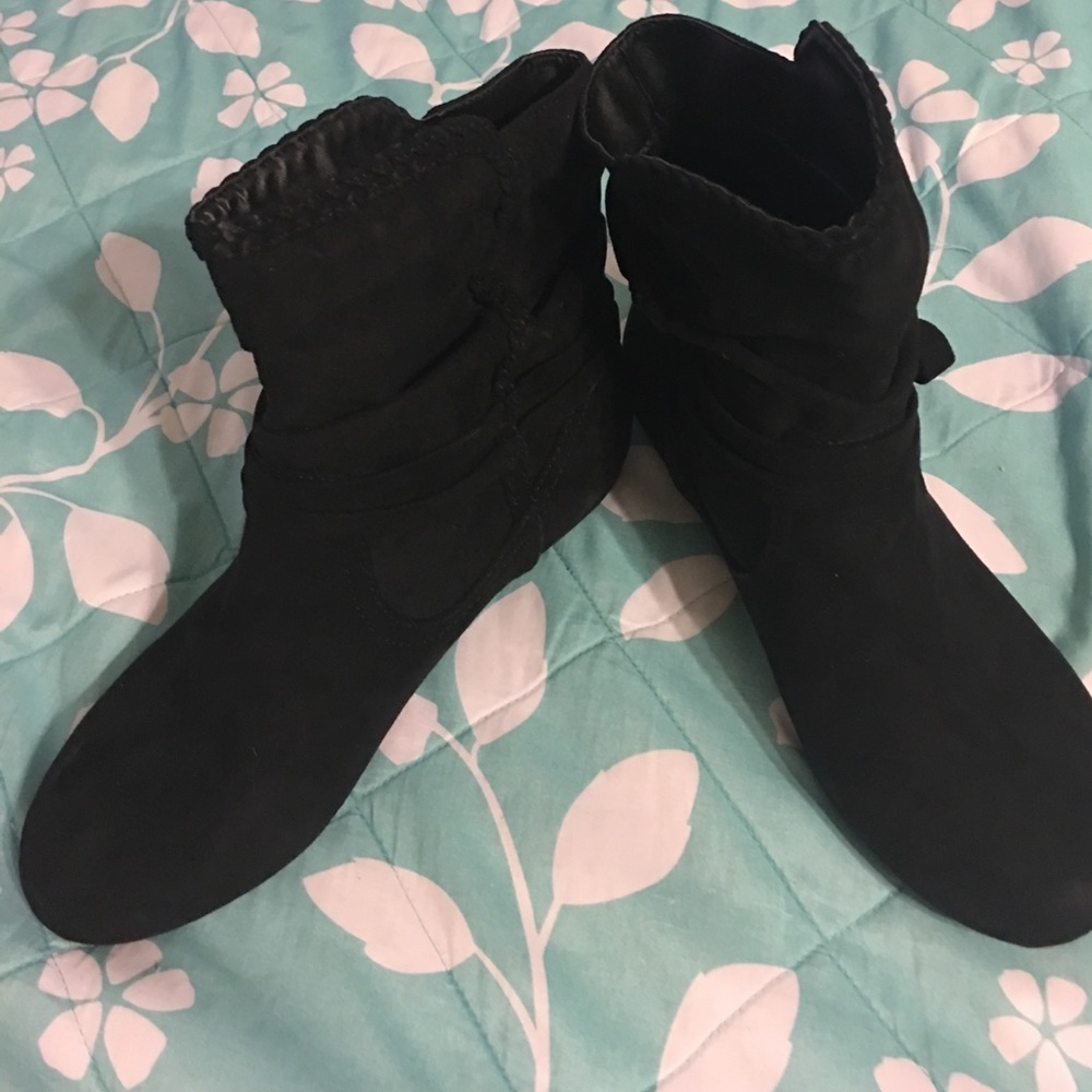 Black booties