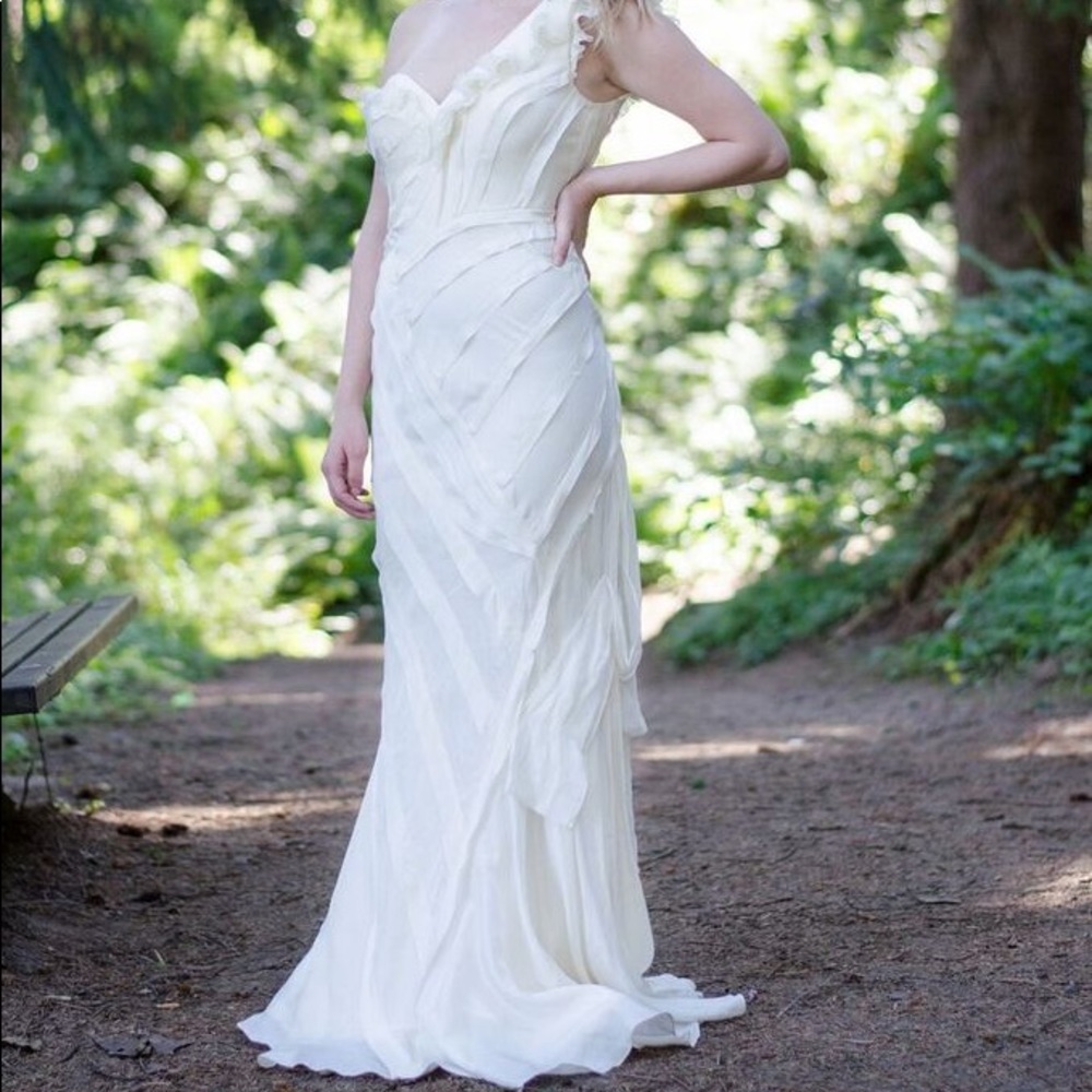 Anthropologie wedding dress