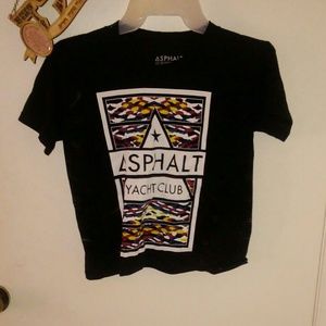 Womens crop top shirt