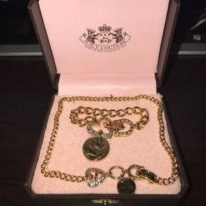 Gorgeous Juicy Couture Bracelet & Necklace Set