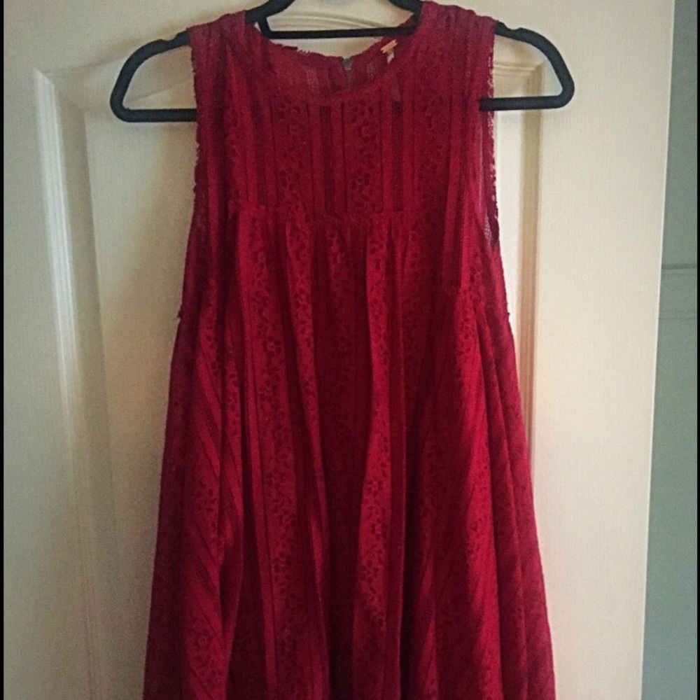 Free People Red dress