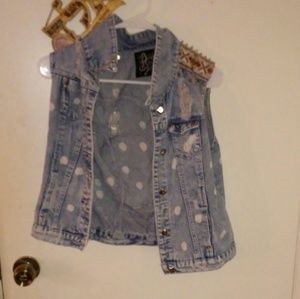 Custom jean jacket