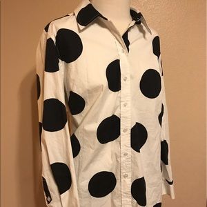 Lane Bryant Cotton Blouse