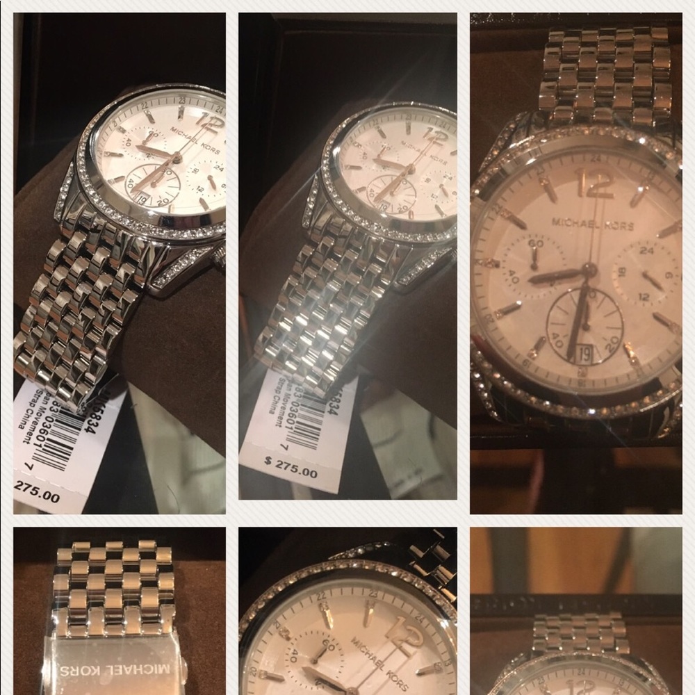 Michael Kors Watch Silver-toned