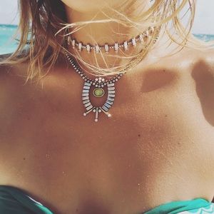 Lionette by Noa Sade Georgina white choker