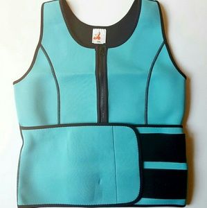 BLUE Sauna Vest