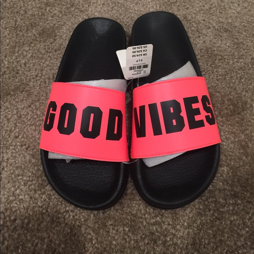 Pink Victoria Secrets sandals