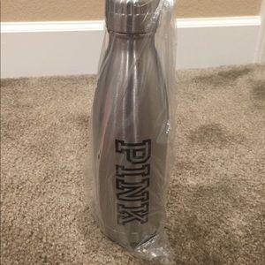 Pink Victoria Secrets tin water bottle