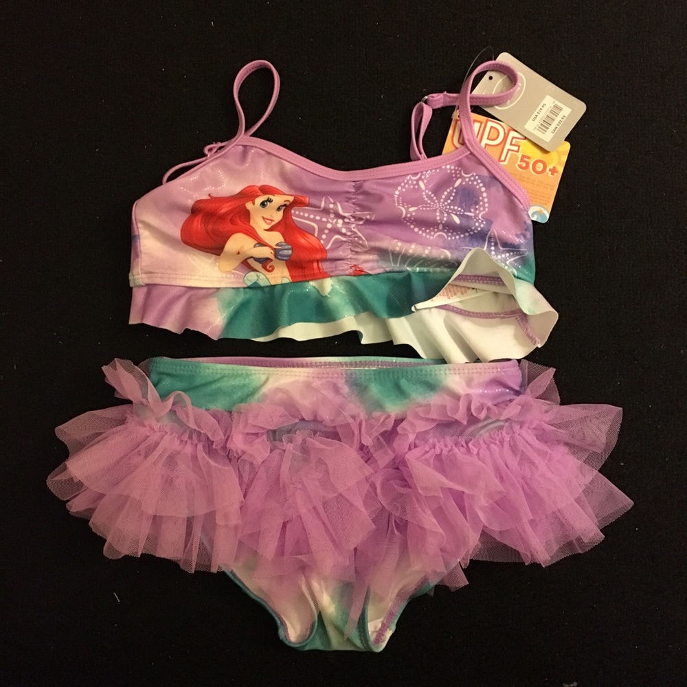 Disney girls bikini size 7-8 medium