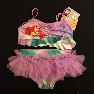 Disney girls bikini size 7-8 medium