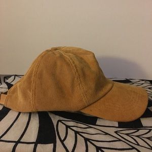 Yellow musteredy forever 21 dad hat