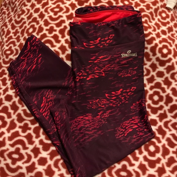 Barely used Spalding workout capris - Picture 1 of 5